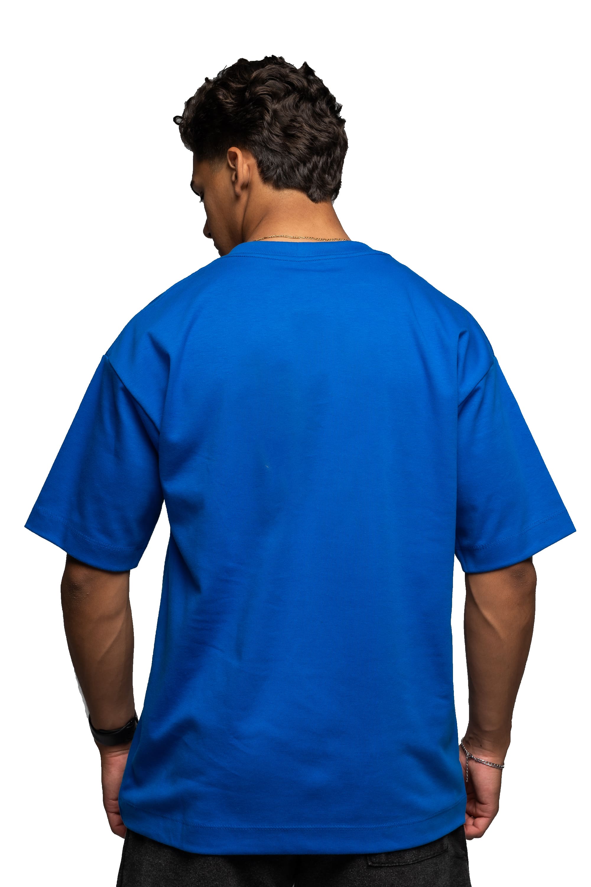Camiseta Oversize Strong Azul Royale ORS-047